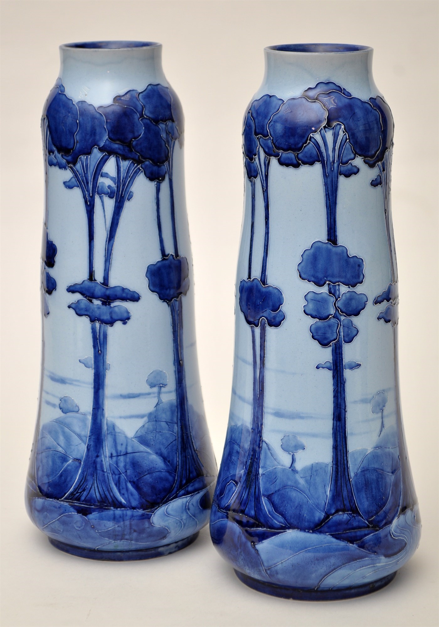 Pair Moorcroft vases